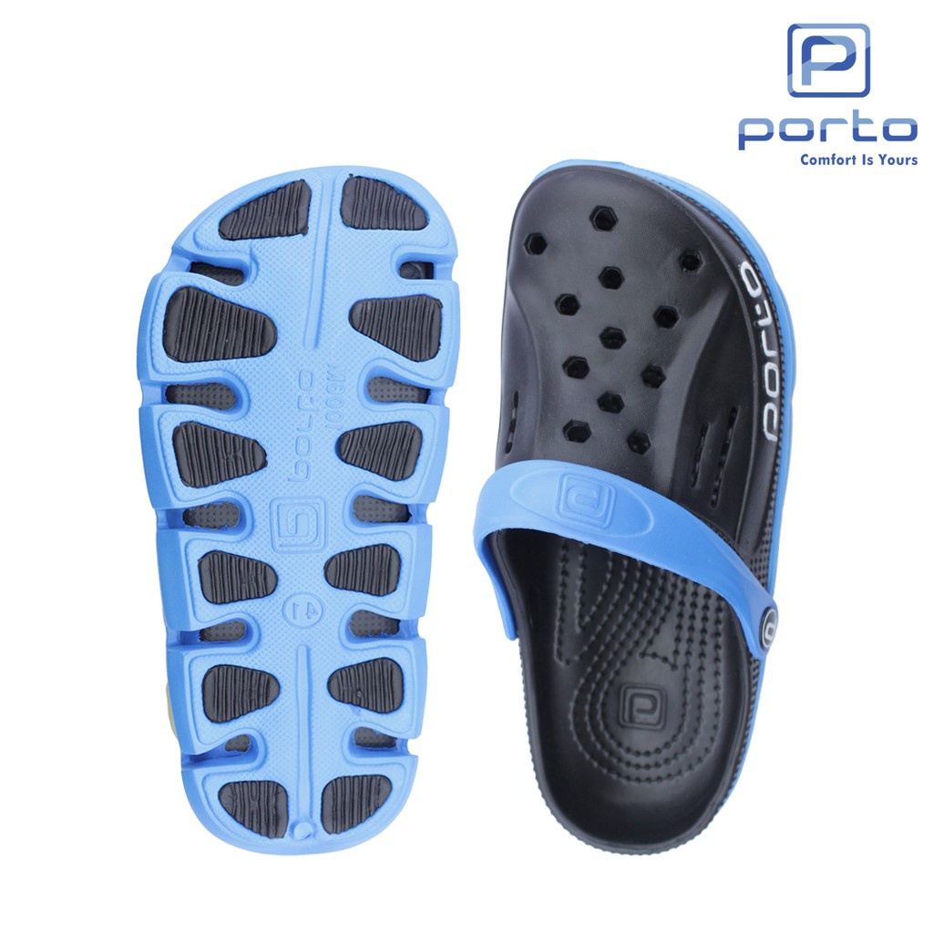 sogo PORTO 1006B  Sandal Anak Pria Umur 5-8 tahun Selop Karet Nyaman Berkualitas Original  Terbaru