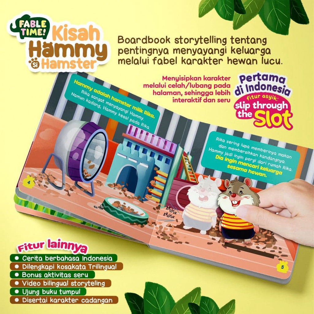 Buku Fabel Time : Kisah Hammy si Hamster