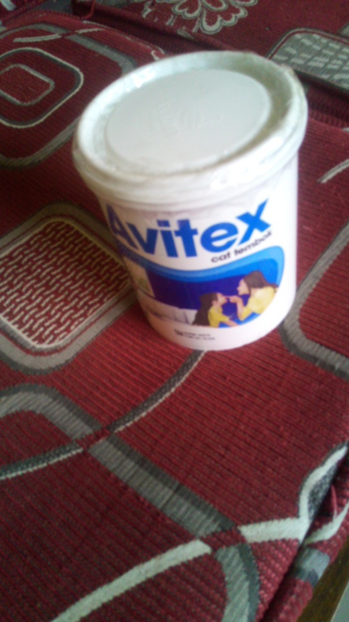 Cat Tembok Avitex Super White 1kg