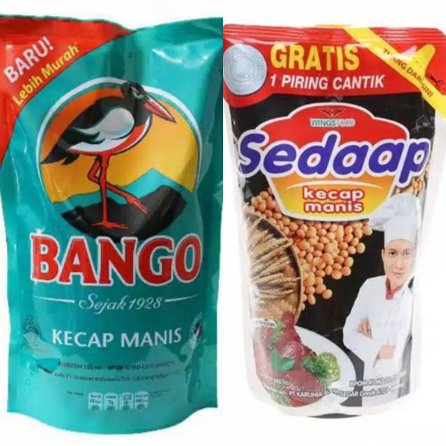 

Kecap Manis Bango / Kecap Manis Sedaap Refill 550 ml