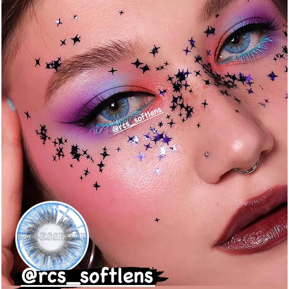 RCS - Softlens cosplay halloween hijau ungu