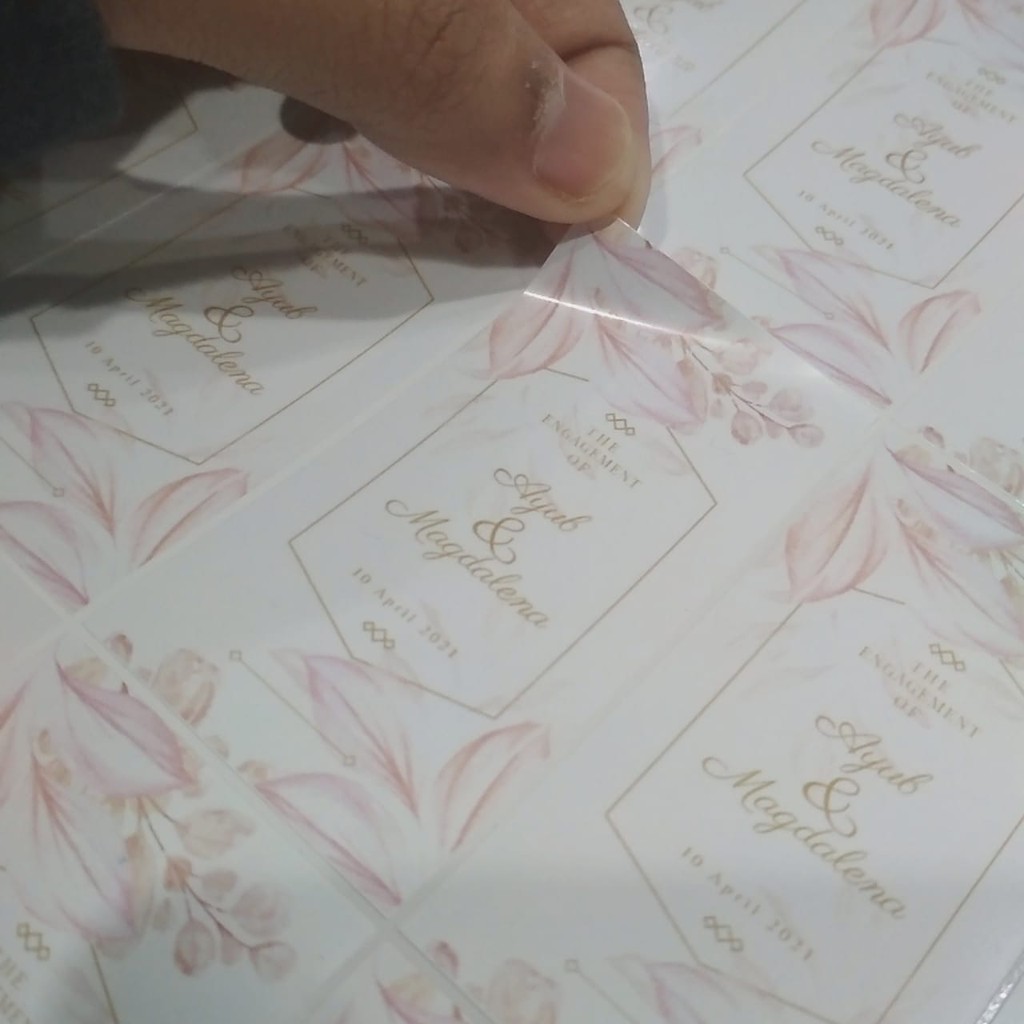 

Stiker Bontak A3+ Cutting Kiss Cut/Setengah Putus D 5cm Potong bentuk Bulat