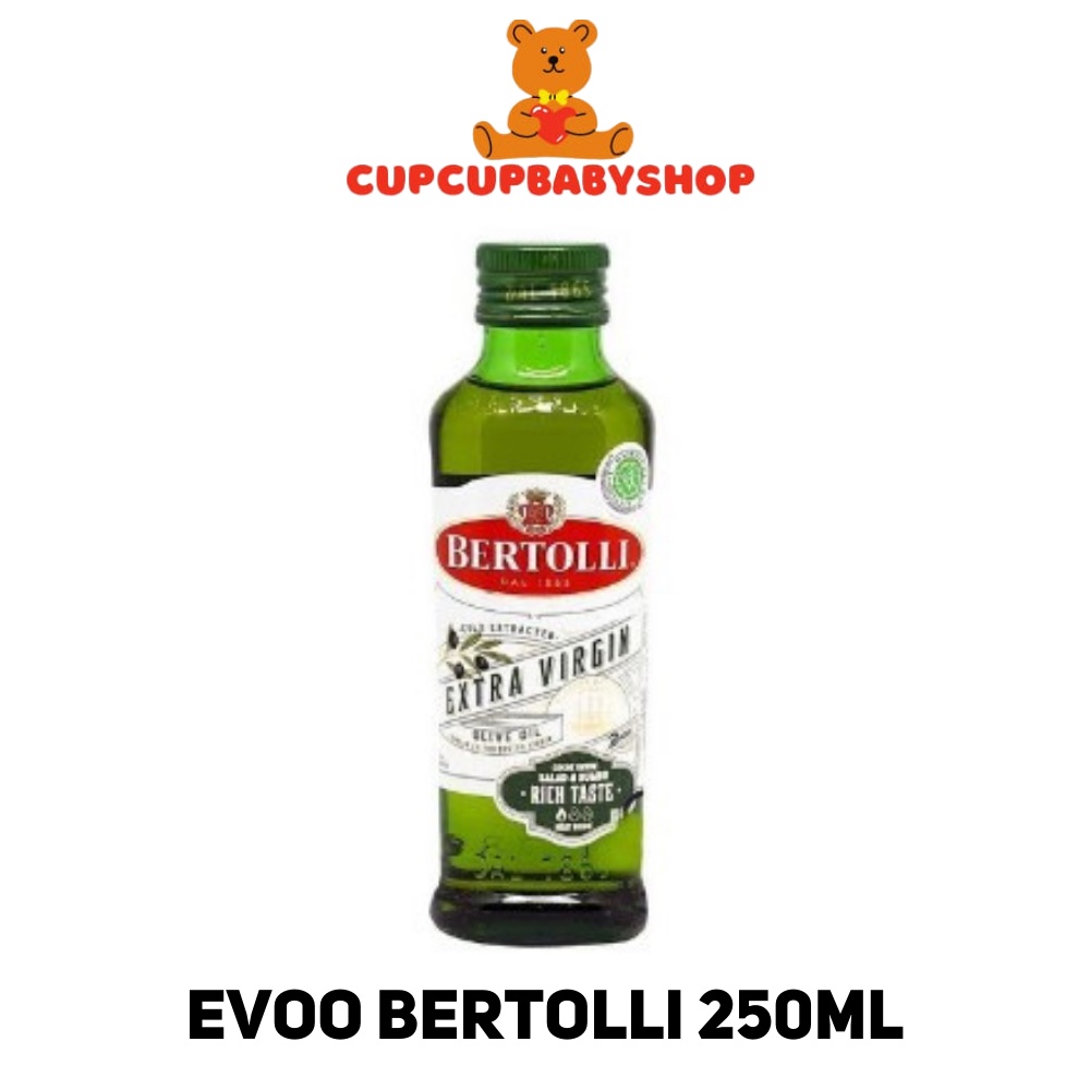 

EVOO Bertolli 250ml Extra Virgin Olive Oil / Minyak Zaitun
