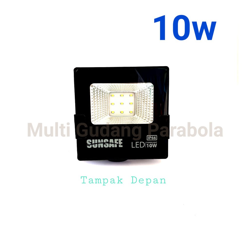 Sunsafe Flood Light 10 watt LED Sorot Lampu sorot super murah