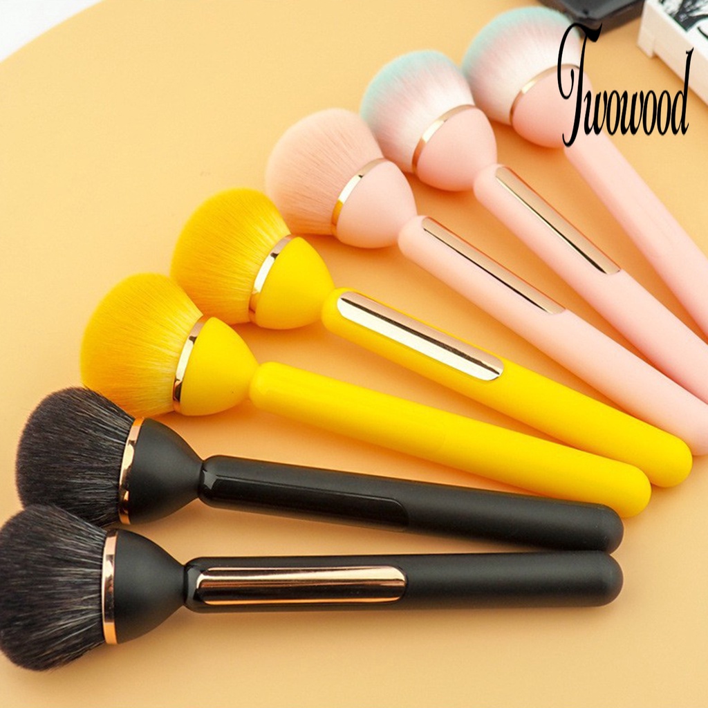 Brush Makeup Portable Multifungsi Bahan Rambut Lembut Untuk Wanita