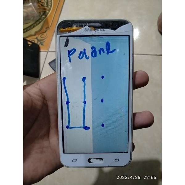 Mesin Samsung SM-J500G, J5 minus lcd pola di gambar