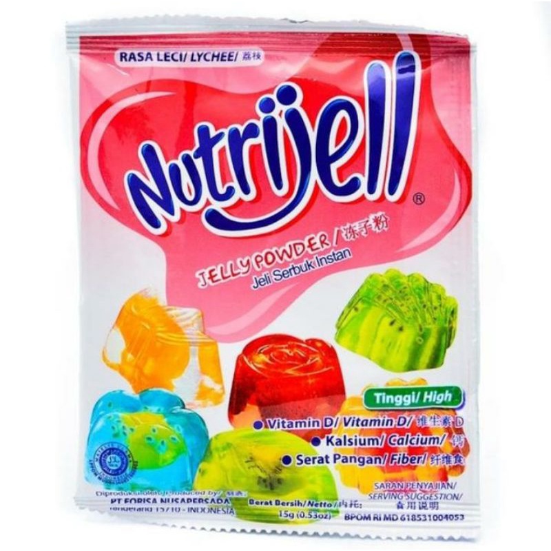 

Nutrijel Rasa Lychee 15 g