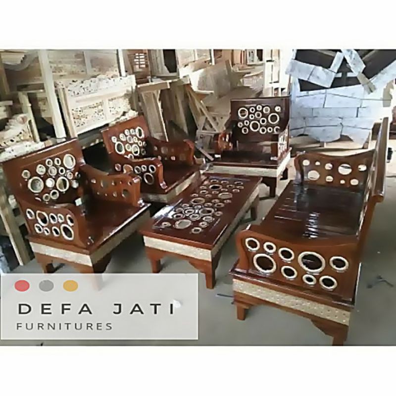 Kursi Tamu Model Donat, Kursi Tamu Minimalis