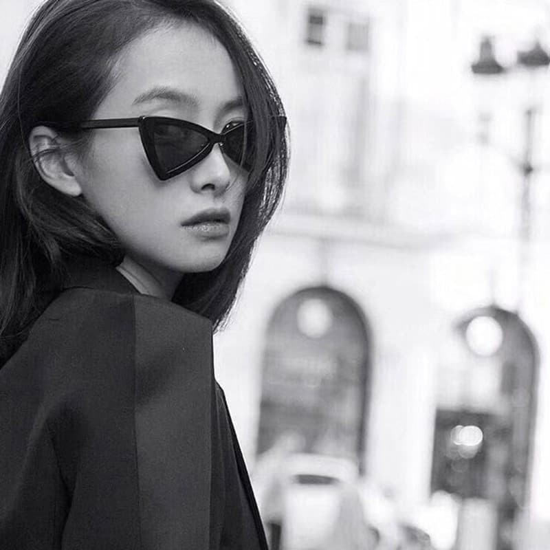 kacamata segitiga atta korea style sunglasses