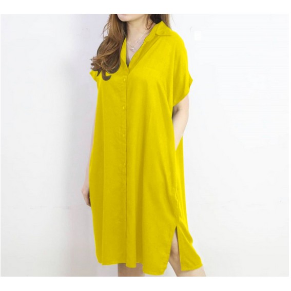 [COD] + [GRATIS ONGKIR] DRESS MORA POLOS / Dress Wanita Jumbo / Dress Wanita Korea / Dress Wanita XL