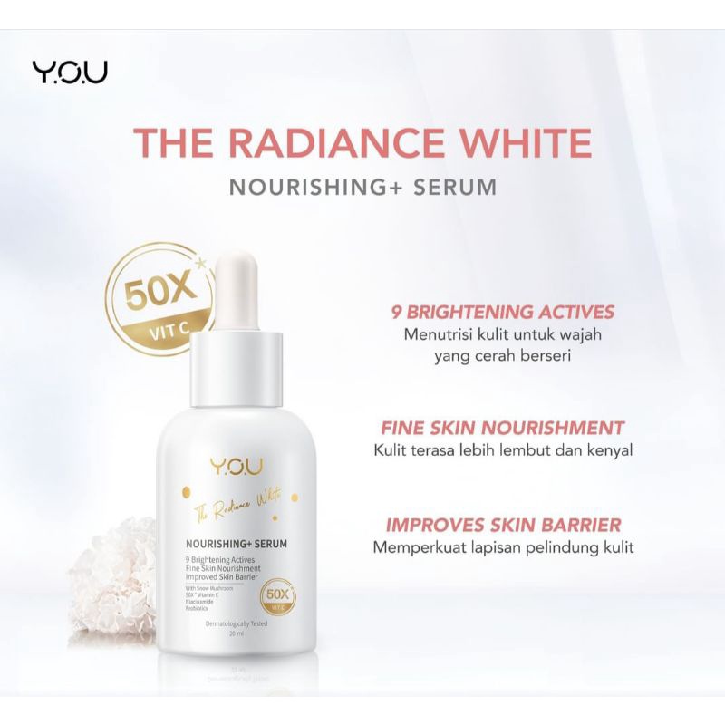 YOU THE RADIANCE WHITE NOURISHING SERUM