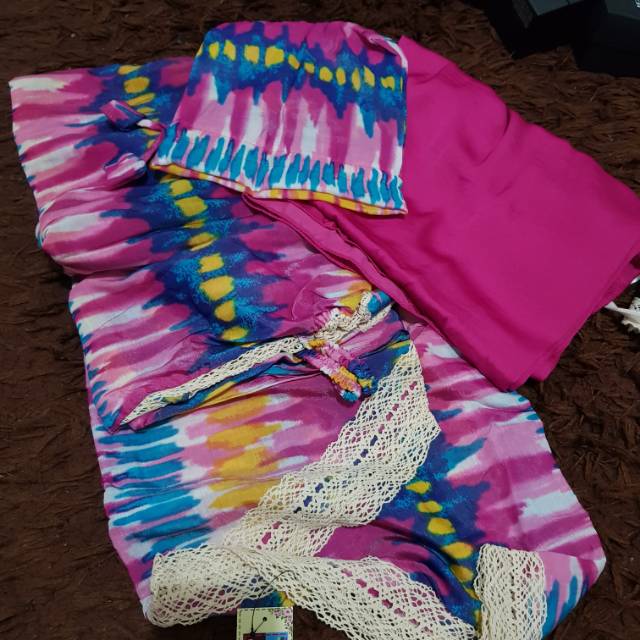 Mukena silk premium poeti original