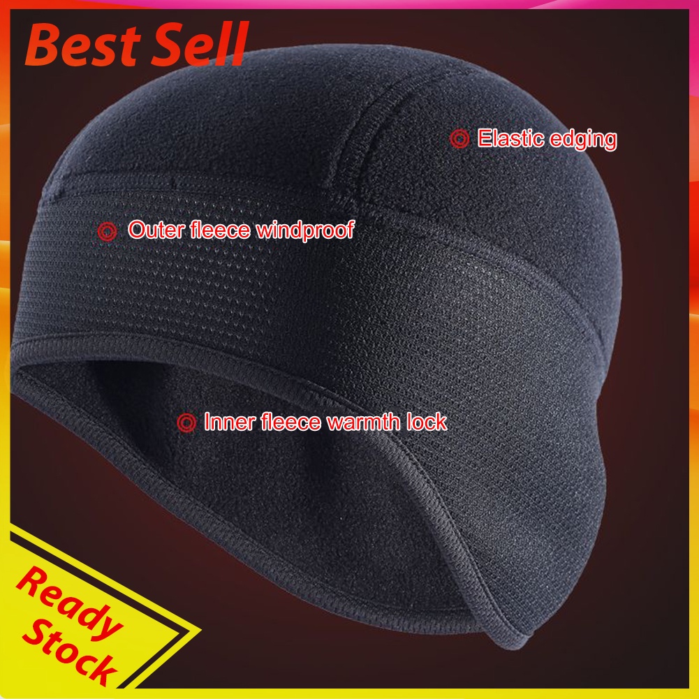 Winter Windproof Cycling Warm Cap Thermal Fleece Bike Riding Beanie Hats