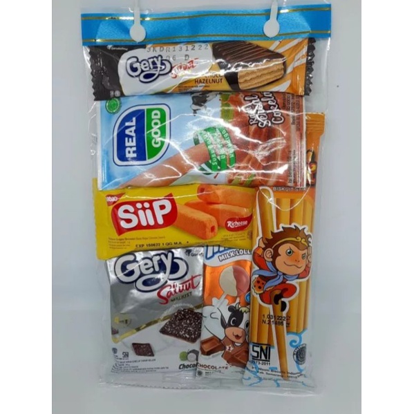 Paket Snack Ulang Tahun Paket Hemat Bingkisan Snack Ultah Paket Premium Free Card