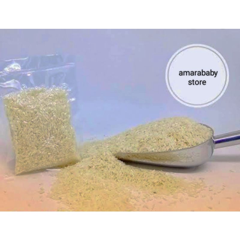 

Beras Lingkar Organik Repack 100gram / Beras Organik MPASI Bayi