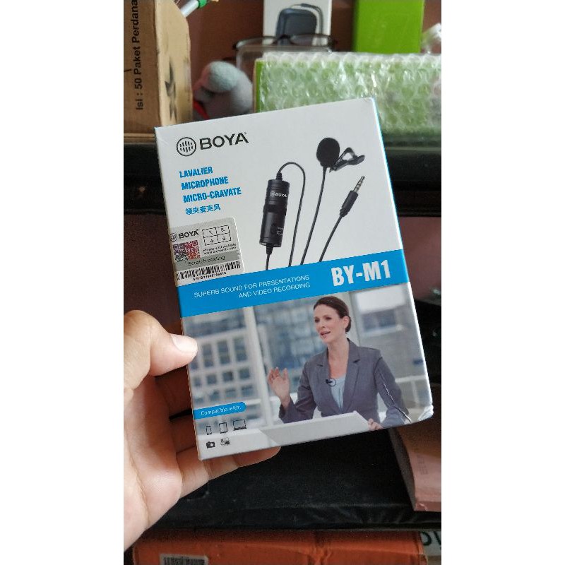 Microphone BOYA MIC CLIP ON 6 METER