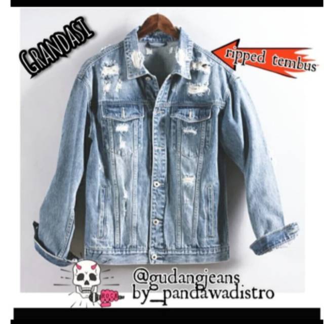 Jeket jeans Levis jaket jeans pria 