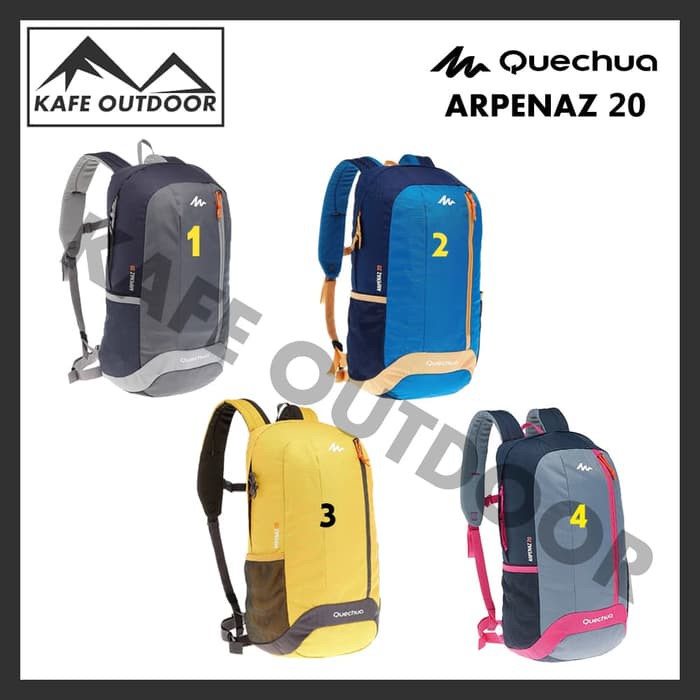 Terlaris Tas Quechua Arpenaz 20 L Ori Waterproof Import Termurah U002F Tas Ransel - Pilih Warna