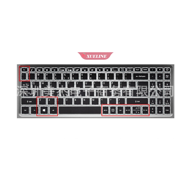 Pelindung Keyboard Komputer 15.6 inch Acer Ink Dance EX215 Notebook A315 Bahan Silikon Tpu (ZXL)