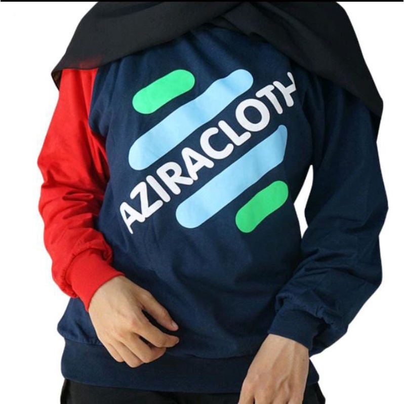 Kaos Lengan Panjang Azira/Kaos Hijab Azira Original