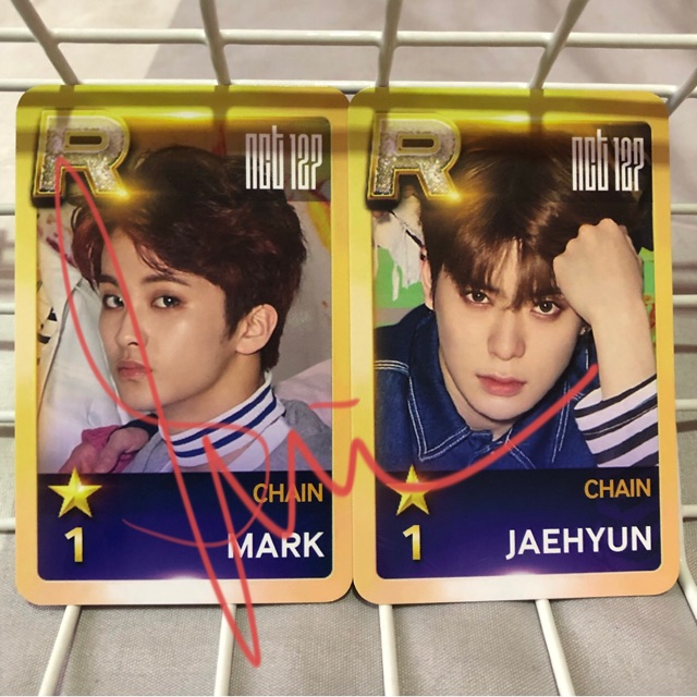 [FANMADE] PHOTOCARD NCT127 R CARD MARK & JAEHYUN