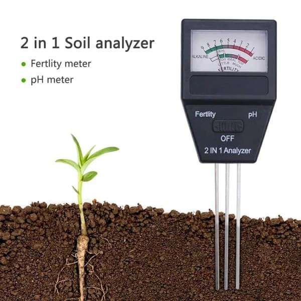 PH Meter Tanah Alat Pengukur Tingkat Kesuburan Tanah soil fertility doctor plant