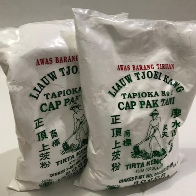 

Promo Awal tahun Tepung Tapioka Cap Pak Tani 1kg | Sagu Pak Tani 1 kg Diskon