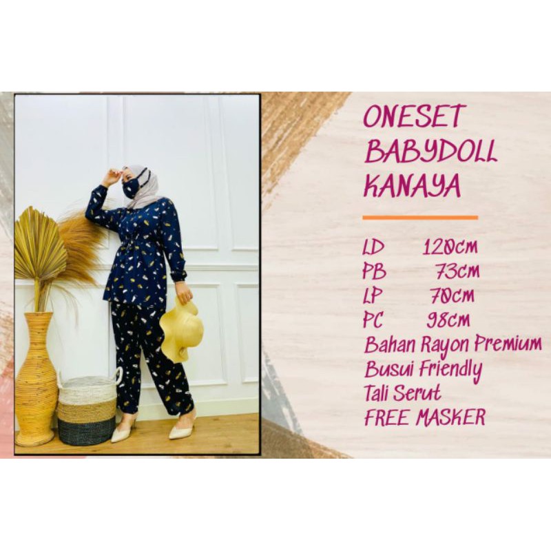 Oneset Kanaya Babydoll