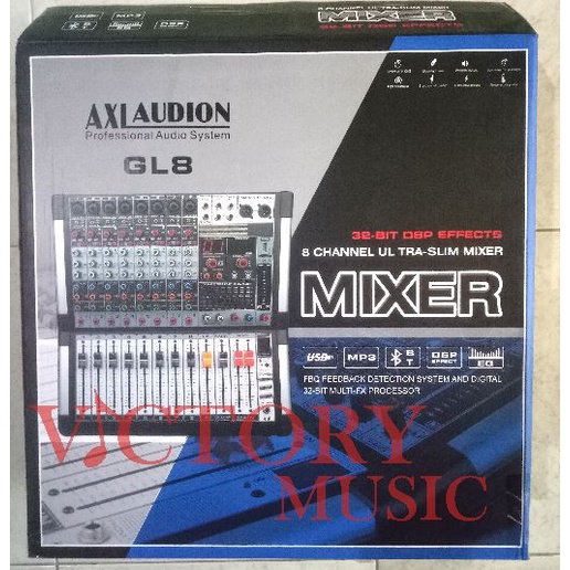 Mixer Professional Audio System AXL AUDION GL8