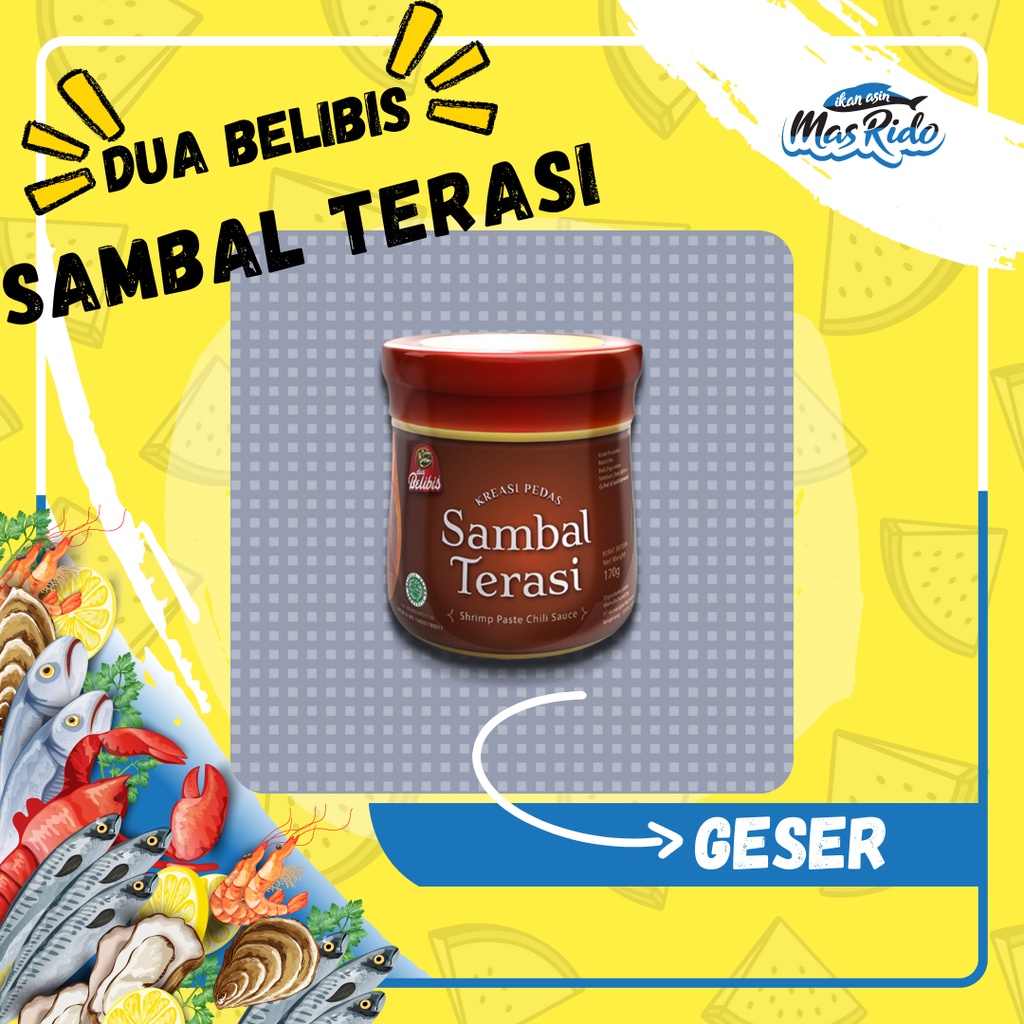 

Dua Belibis Sambal Terasi Sambel Kreasi Pedas Praktis Harga Termurah
