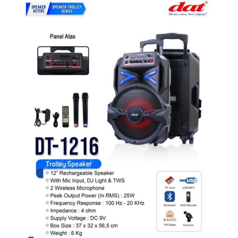 speaker portable DAT DT1216 / DT 1216