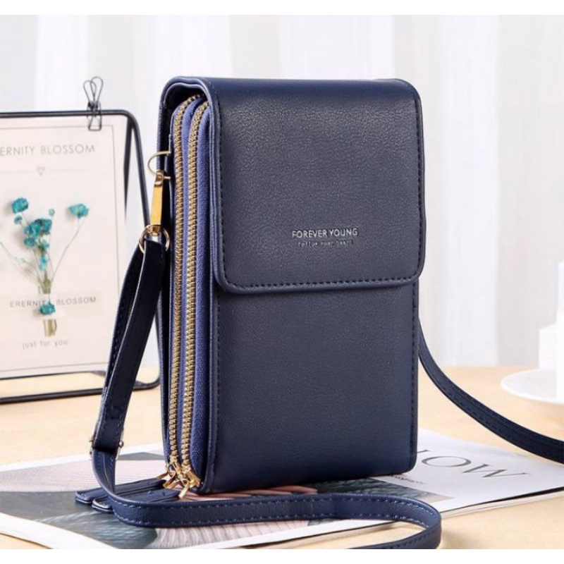 tas selempang hp wanita tas hp forever young korea