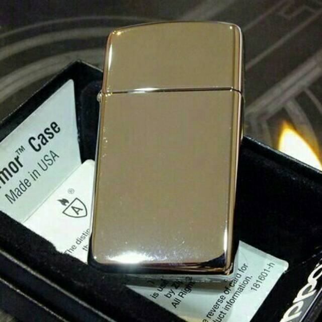 Zippo armor slim high polish chrome 1606