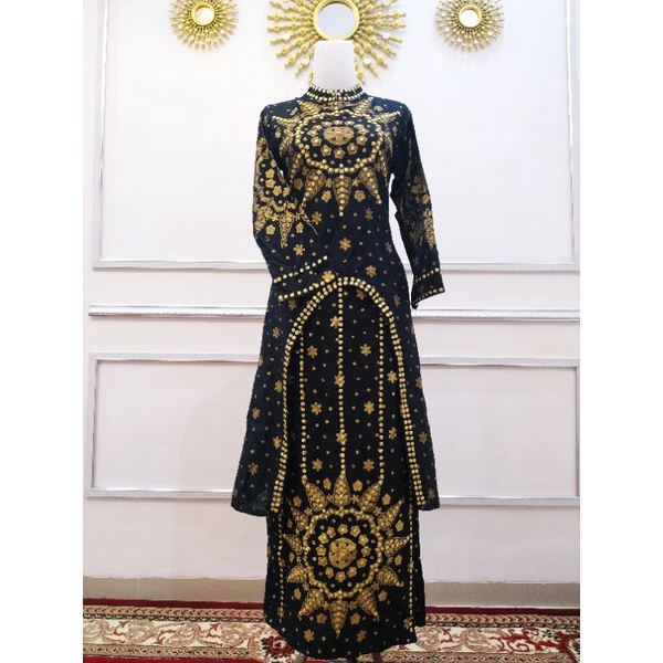 SETELAN BATIK SONGKET MATAHARI BL