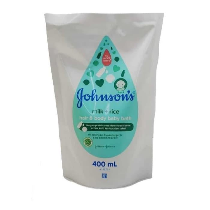 johnson milk and rice refill 400 ml