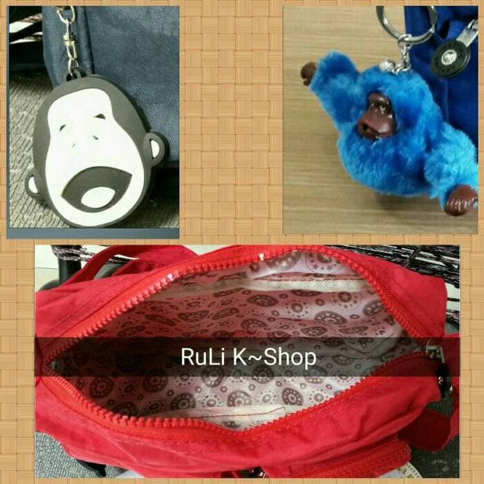 Tas Kipling Mini Slempang & Jinjing Wanita