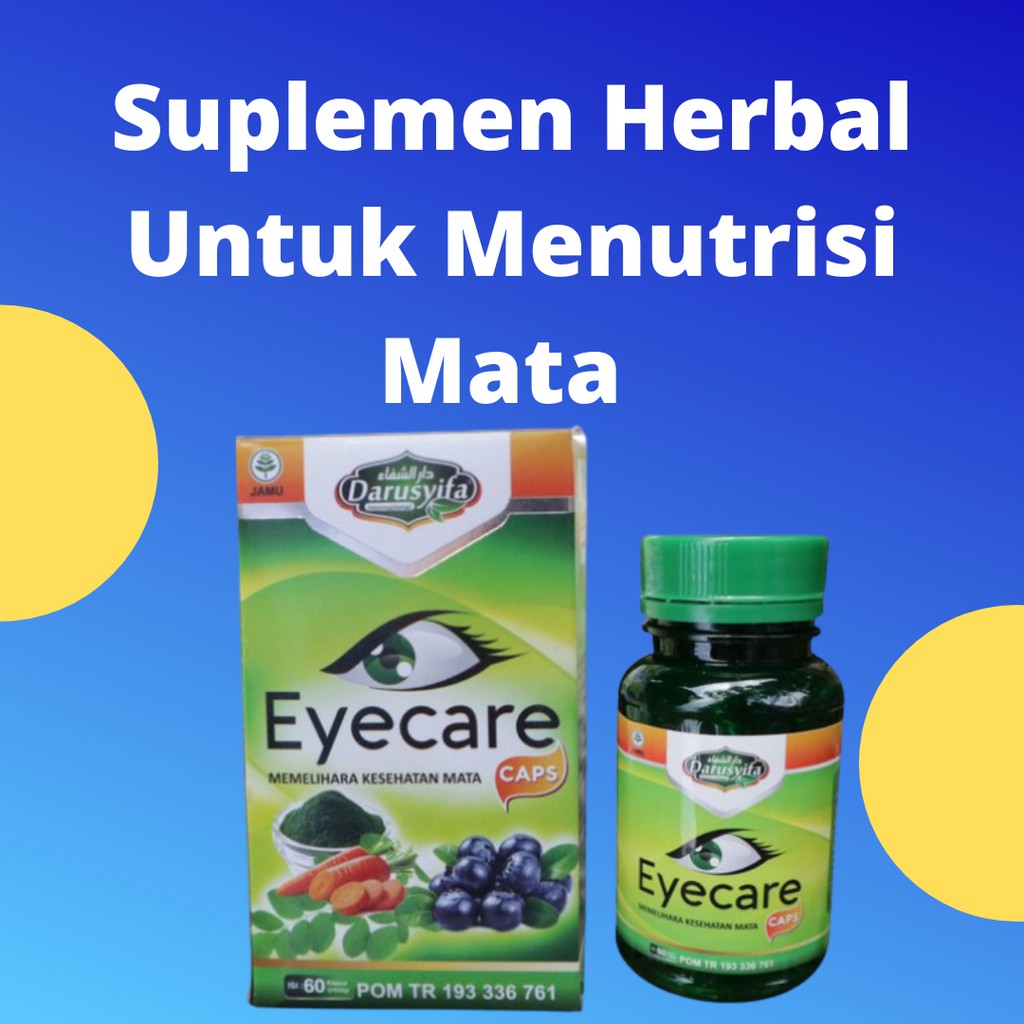 Vitamin Mata EYECARE Obat Mata Minus Silinder / Plus Katarak