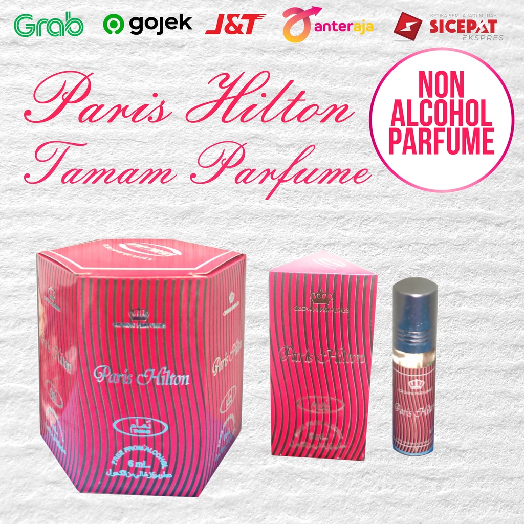 Jual PERBOX ISI 6 BOTOL PARFUM/MINYAk WANGI PARIS HILTON PERBOTOL ISI