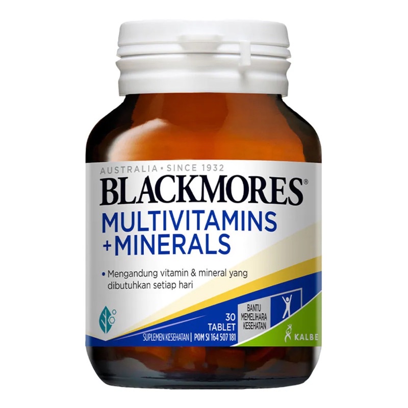 Blackmores Multivitamin Mineral ( isi 30, 60, dan 120 capsule )