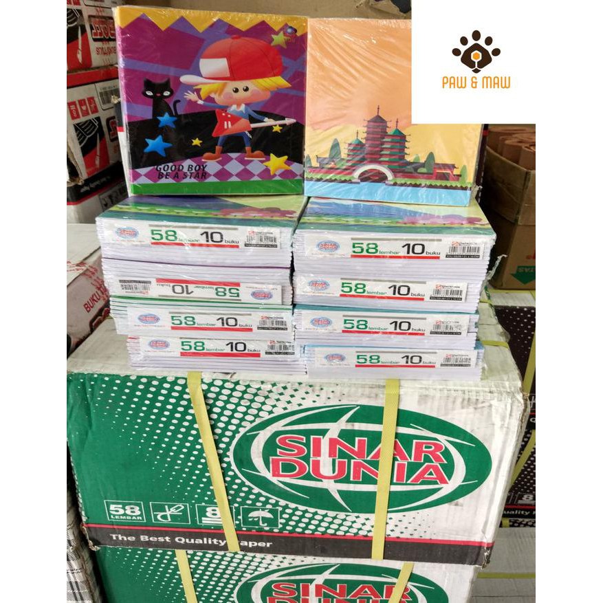 

Buku Tulis SIDU 58 Lembar Kode 1133