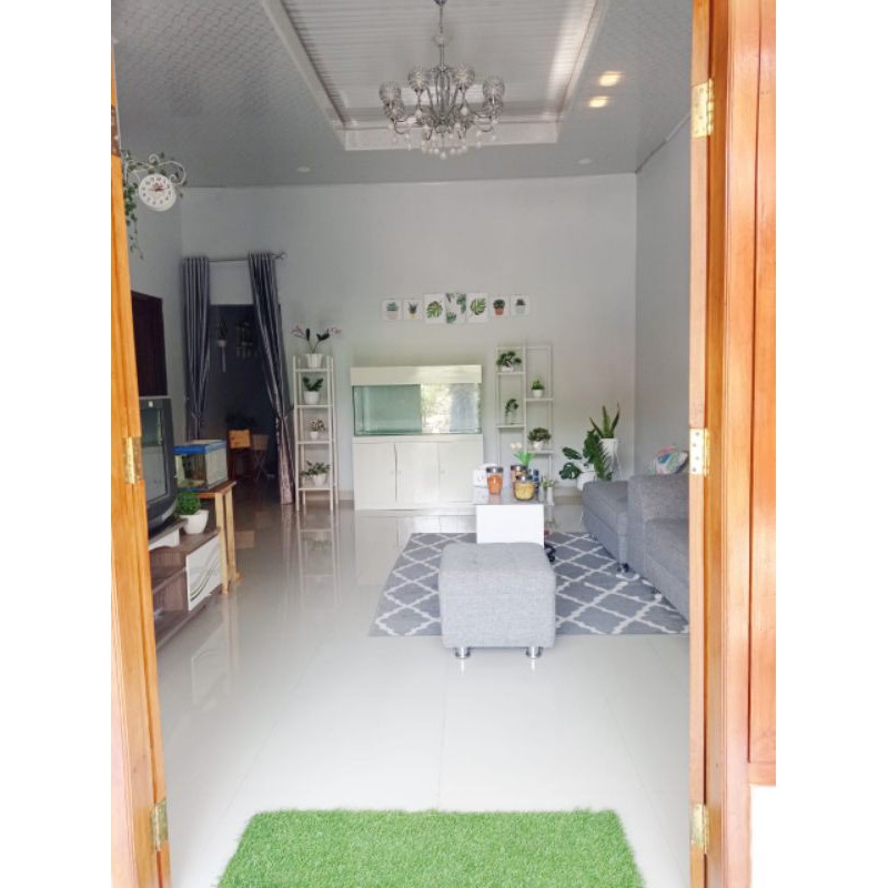 set kabinet aquarium ukuran 120x50x50 dari kayu akasia bisa custom