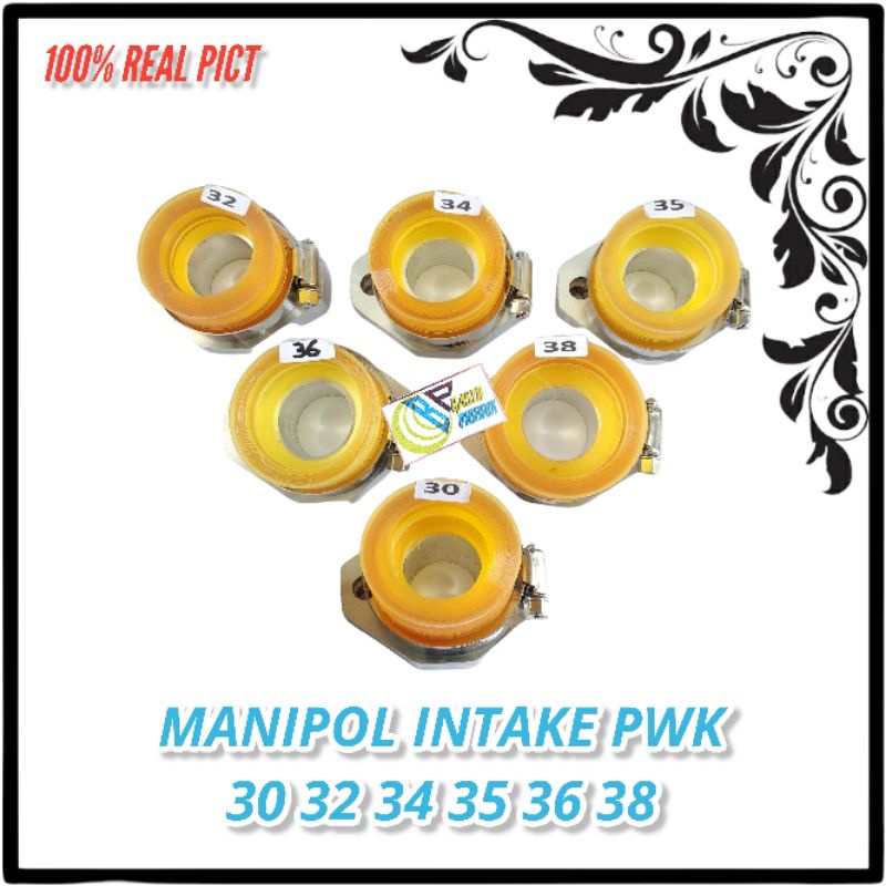 MANIPOL INTAKE TEFLON PWK 30 32 34 35 36 38 PNP CB GL MP TIGER