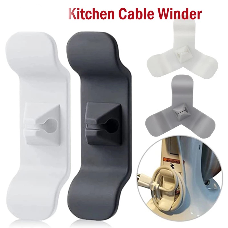 Klip Holder Penyimpanan Kabel Data / Charger Universal Untuk Dapur