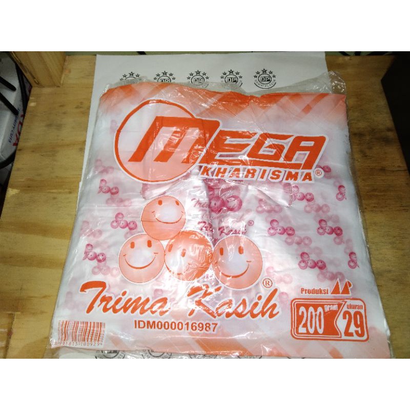 HD Kantong Kresek Plastik Bening Terima Kasih Enjoy Ukuran 15 24 29