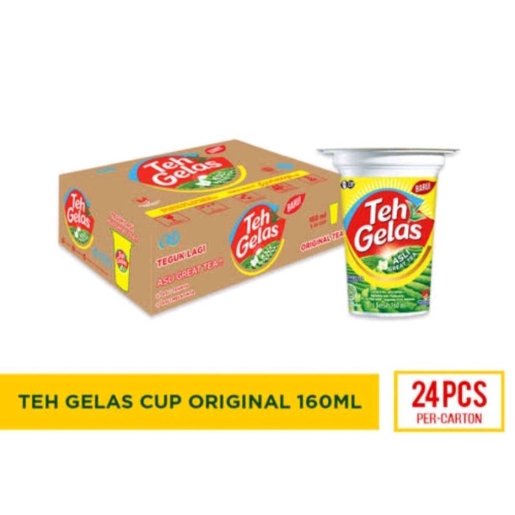 

TEH GELAS CUP 160ML [gerai]