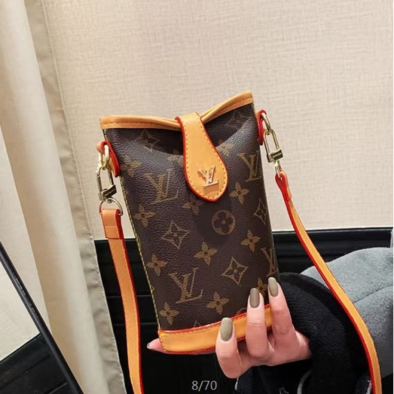 L¤uis Vuitton Mini Phone Bag 8917 (Free+ Bubble Wrap+ Dustbag+NoSeri)