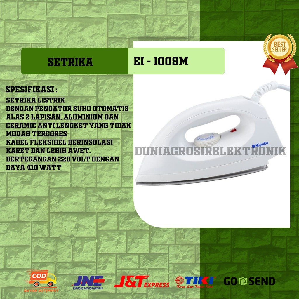 Setrika Miyako EI - 1009M