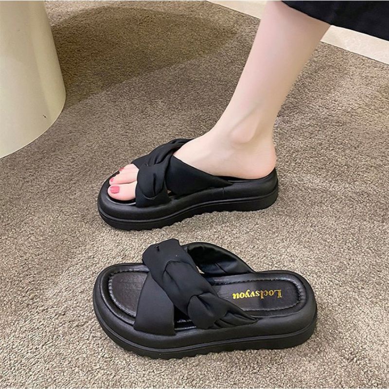 Sandal Sol Tebal Wanita 090280 Sandal Import Oside Mules