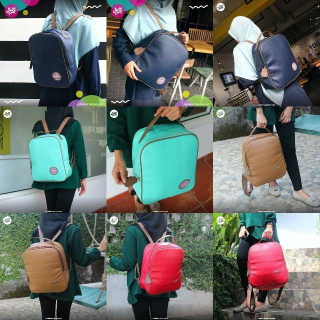 TAS RANSEL M KENZIE RUMAH WARNA MURAH , OFFICIAL STORE , TAS RANSEL SEKOLAH , (+ SLOT TAS LAPTOP / N