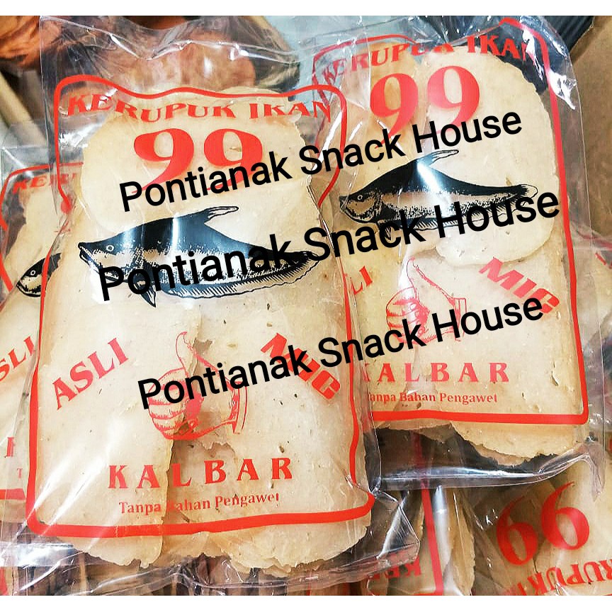 

Kerupuk Ikan Cap 99 Khas Pontianak